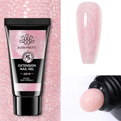 Born Pretty - Polygel - 30 ml - Polygel nagels - Polygel kleuren - Polygel producten - Polygel pink - Polygel roze - Polygel glitter - Polygel nude - Polygel tube - Polygel tube kleurtjes - Builder gel - Builder gel gel nagels - Gelnagels
