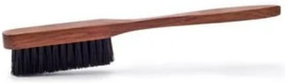 Spatula randen borsteltje voor moeilijk bereikbare plekjes - Famaco Bubinga randen borsteltje - super luxe insmeer borsteltje uit Bubinga hout met zwarte haren - geschikt voor kleine oppervlakken luxe schoencreme