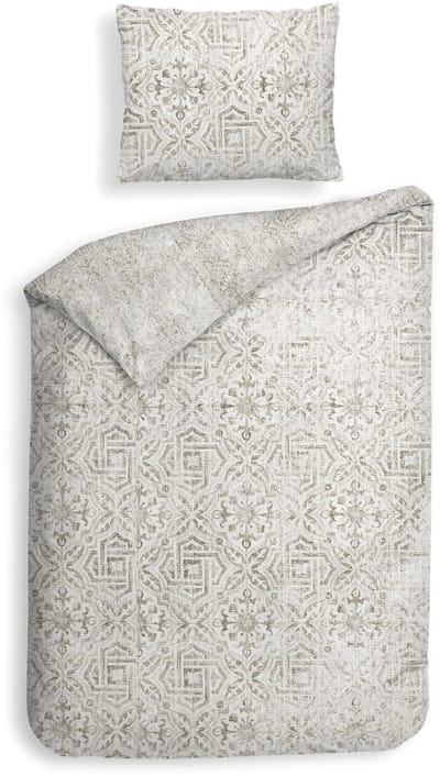 Heckett Lane Dekbedovertrek Katoen Clip-Sheared Rio - White 140x200/220cm