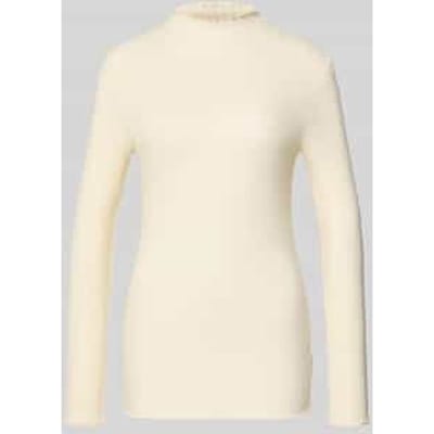 Slim fit shirt met lange mouwen van lyocellmix