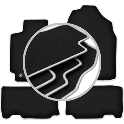 CARLUX-SILVER automatten voor: Toyota RAV4 IV Hybrid (2013-2019)