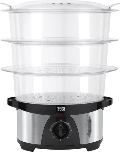Teesa TSA0035 - Voedselstomer, drie lagen, 750 Watt