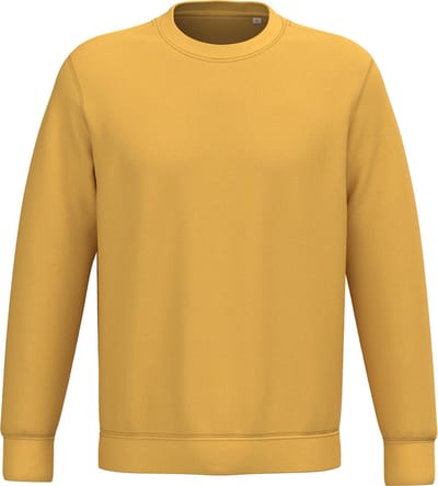 Native Spirit Ecologische uniseks sweater met ronde hals NS400 - Sun Yellow - XXS