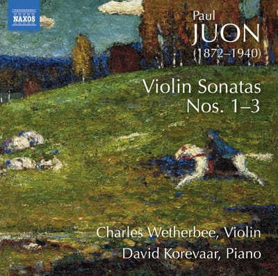 Charles Wetherbee & David Korevaar - Juon: Violin Sonatas Nos. 1-3 (CD)