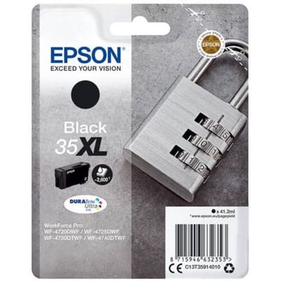 Epson Inktcartridge 35XL (C13T35914010) Zwart Hoge capaciteit