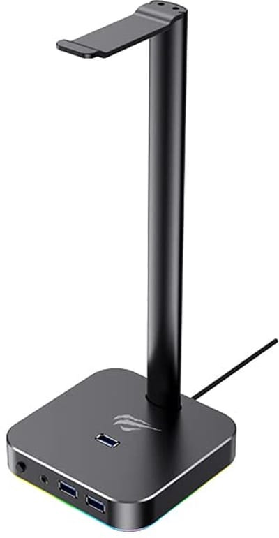 Hoofdtelefoon standaard RGB met verlichting