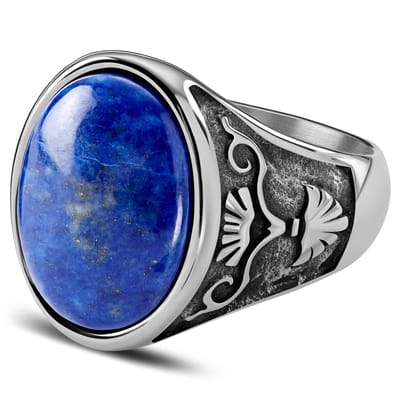 Atlantis | Lapis Lazuli Zegelring