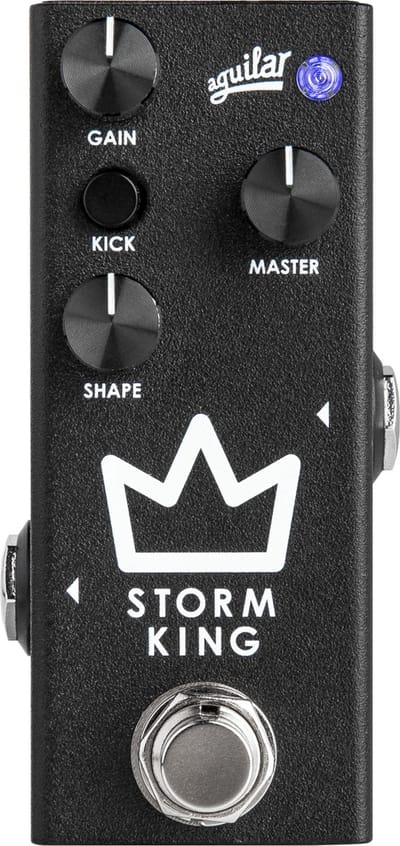 Aguilar Storm King - Bas distorion fuzz - Zwart