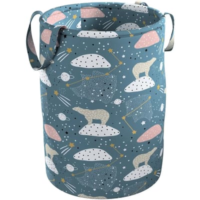 Speelgoedmand Yellow Tipi Tobi