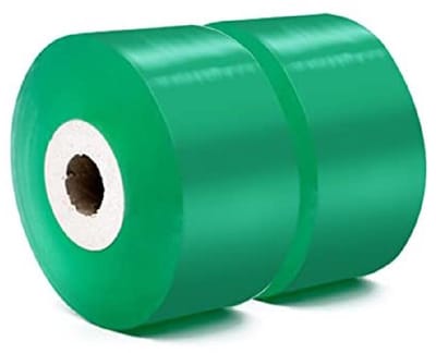 TOVBMUP Enttape - Rekbare transparante tape - Biologisch afbreekbare vochtbarrière - Zelfklevende transparante enttape - Geschikt voor tuinen en kwekerijen - 2-pack - Groen