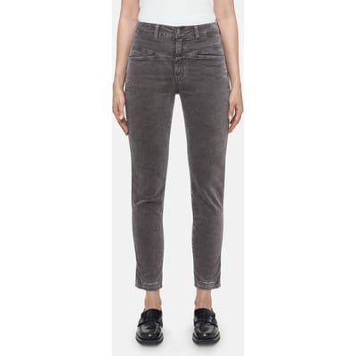 Closed Pedal Pusher Pants Heritage Grey Size: W25L32 | Formal pants Outlet | Dames | Grijs