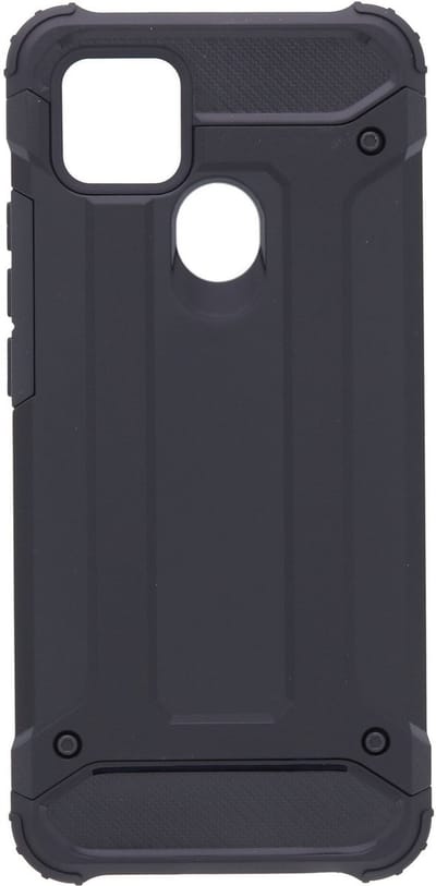 oTronica Armor Backcover Geschikt voor Oppo A15 hoesje - Zwart