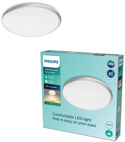 Philips Spray badkamerplafonnière - chroom - klein - 12 W