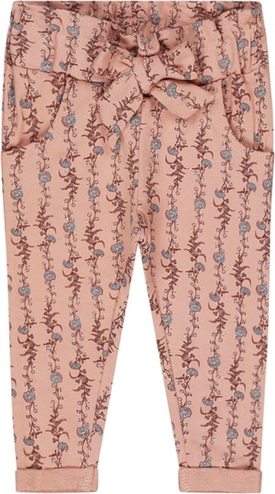 Dirkje-Meisjes broek-Dusty pink - Maat 56