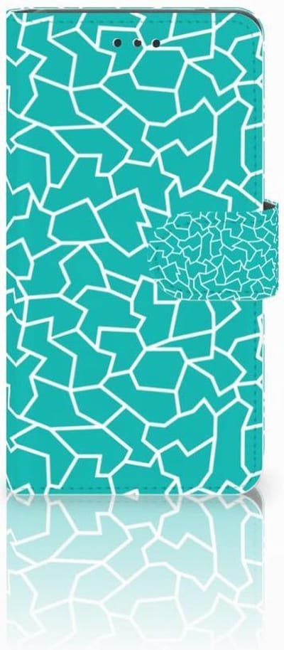 Nokia 7 Hoesje Cracks Blue