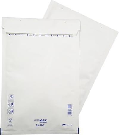 15 stuks - Luchtkussen enveloppen F (Bubbeltjes envelop F/16) 220 x 340 mm