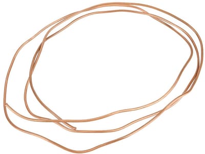 Dailygoods - Koperbuis - 2 meter flexibel - Ideaal voor generators - 3mm buiten diameter - Goede elektrische geleiding - Perfect voor kabels en schake...