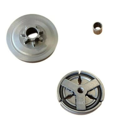 Dailygoods- Tandwiel Koppeling Drumstel - Koppeling Kettingzaag - Tandwiel Naald Lager - Stevig en Duurzaam - Voor Chinese 4500/5200/5800