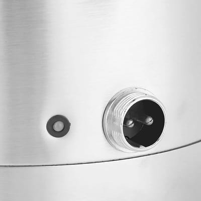 24V Waterkoker - Reis Waterkoker - Onderweg Koken - Automatische Uitschakeling - 1000 Ml Inhoud - Zilver Zwart