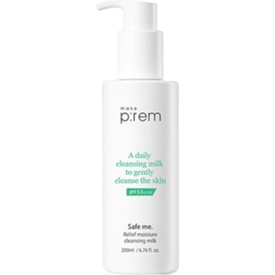 make p:rem - Safe Me. Relief Moisture Cleansing Milk - 200ml - White