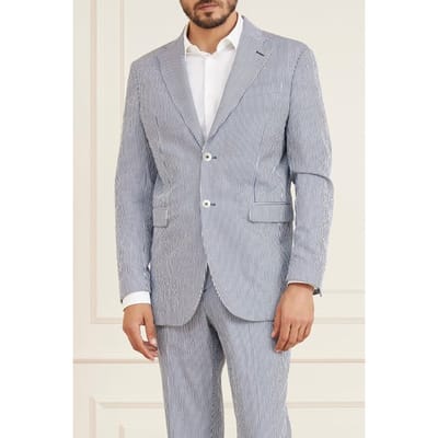 GUESS Marciano By  Manuel Notch Blaz Smart Blue And Blazer Wh Taglia: 46 | Blazers Outlet | Uomo | Blu