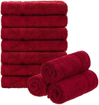 PromoHome 10-delige set badstof washandjes - Super absorberend 30x30cm