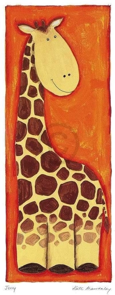 Kunstdruk Kate Mawdsley - Jerry 15x30cm