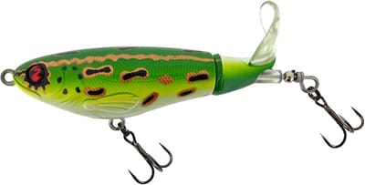 Oppervlakte Kunstaas - Wobbler Lokaas - Roofvis Vangen - Laagfrequente Drukgolven - 39 gram - Luipaard