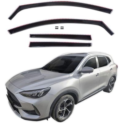 Luchtafweerders - MG HS 1 (2018-2024) - UV-bestendig acryl - Zwart getint - Aerodynamisch, eenvoudige montage
