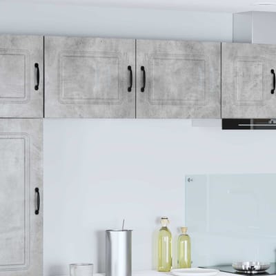 vidaXL - Vaatwasserpaneel - Kalmar - Beton - Grijs - 50 - x - 31 - x - 40 - cm