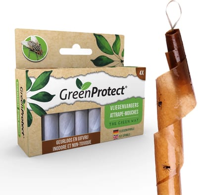 Vliegen kleefstrips - Vliegenvanger van Green Protect