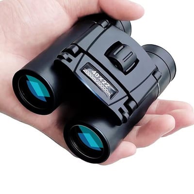 Jumelles Puissantes 40X22 HD Portée Longue 2000M Mini Télescope Pliant Optiques Bak4 Fmc Pour Chasse Sports Plein Air