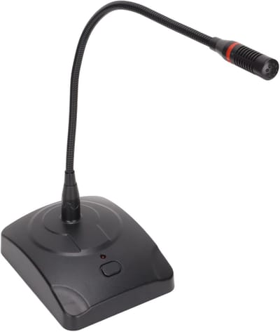 Bekabelde Desktop Microfoon Met Verstelbare Zwanenhals en Ruisonderdrukking