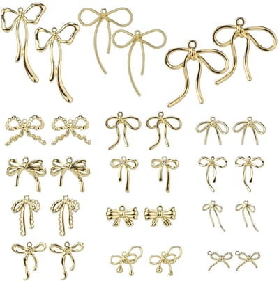 Dailygoods - Set van 30 Vergulde Strikbedels voor Sieraden Maken