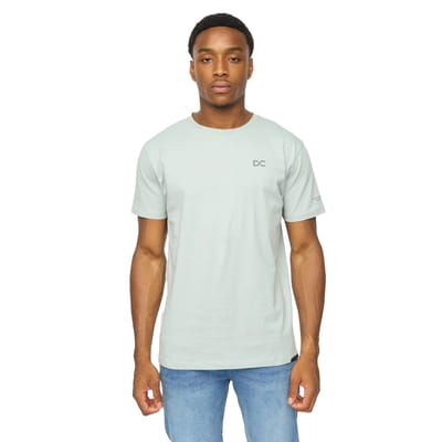 Duck and Cover Heren Trimlines Zware T-Shirt (Staalblauw)
