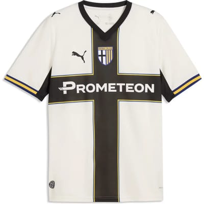 Puma Parma Calcio 1913 Thuis T-shirt Met Korte Mouwen Wit S Man