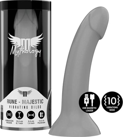 MYTHOLOGY FANTASY DILDO | Mythology Rune Majestic Dildo S - Vibrator Watchme Wireless Technology Compatible