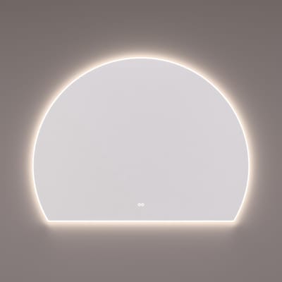 HIPP Design spiegel Sun-Line met Directe en Indirecte LED Verlichting Rondom - Diameter 160 en 140B x 119H cm - Spiegelverwarming - Kleurenwissel - Touch Dimmer