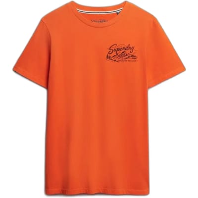 Superdry - Lo-fi Outdoors Relaxed T-shirt - Heren - T-shirts