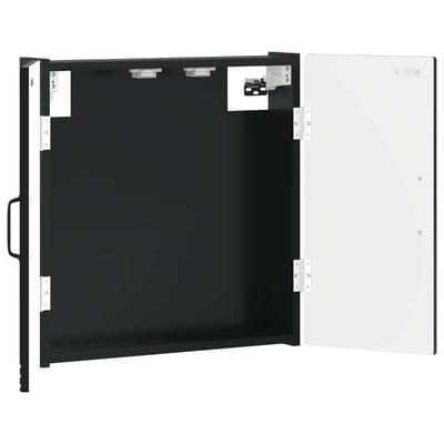 vidaXL - Dartbord - Kabinet - HAARLEM - Zwart - 52,5 - x - 10,5 - x - 53,5 - cm
