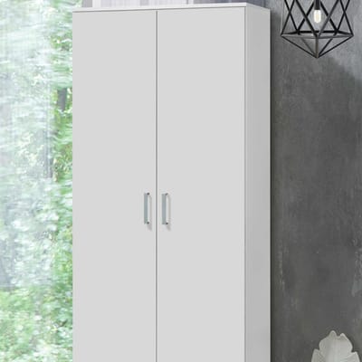 Poldimar - Kledingkast - 80 cm  - Wit