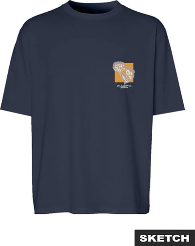 JACK&JONES - JORMONTAUK TEE SS CREW NECK FST PLS - Jongens - T-shirts