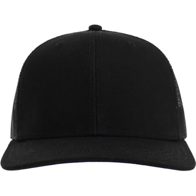Atlantis Headwear Sonic-S Cap AT683 - Black/Black - One size