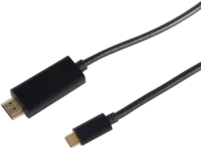 USB-C - HDMI 4K 30Hz kabel | zwart | 3 meter