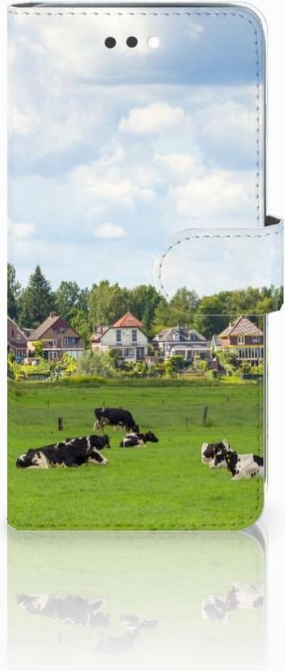 Apple iPhone 7 Plus | 8 Plus Telefoonhoesje met Pasjes Koeien