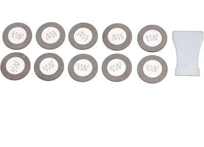 Mist Maker Schijven - Verwarmingselementen - Luchtbevochtiging - Keramische Constructie - 10 stuks 20mm - Wit