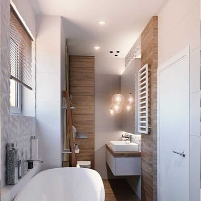 6x HOFTRONIC Barcelona - Badkamer inbouwspots LED - IP44 Waterdicht - Verwisselbare GU10 - Dimbaar - 5 Watt 400 Lumen - 6400K Daglicht wit licht - Wit - Ronde plafondspot Ø 73 mm - Spotjes verlichting voor buiten en binnen