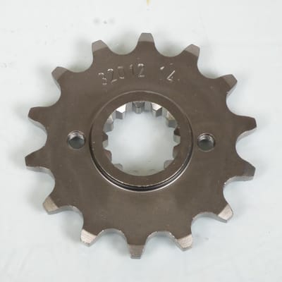 Pignon de sortie de boite Esjot pour Moto Kawasaki 250 Z Sl Abs 2015 14 dents pas 520 Neuf
