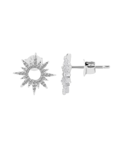AKZENT Akzent damesoorbel "Joana" van 925 Sterlingzilver, gerhodineerd, duurzaam