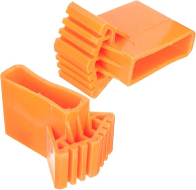 Ladder Voethoezen - Ladder Stabilisatoren - Veilig Werken - Antislip Rubber - 9x6.5cm - Oranje